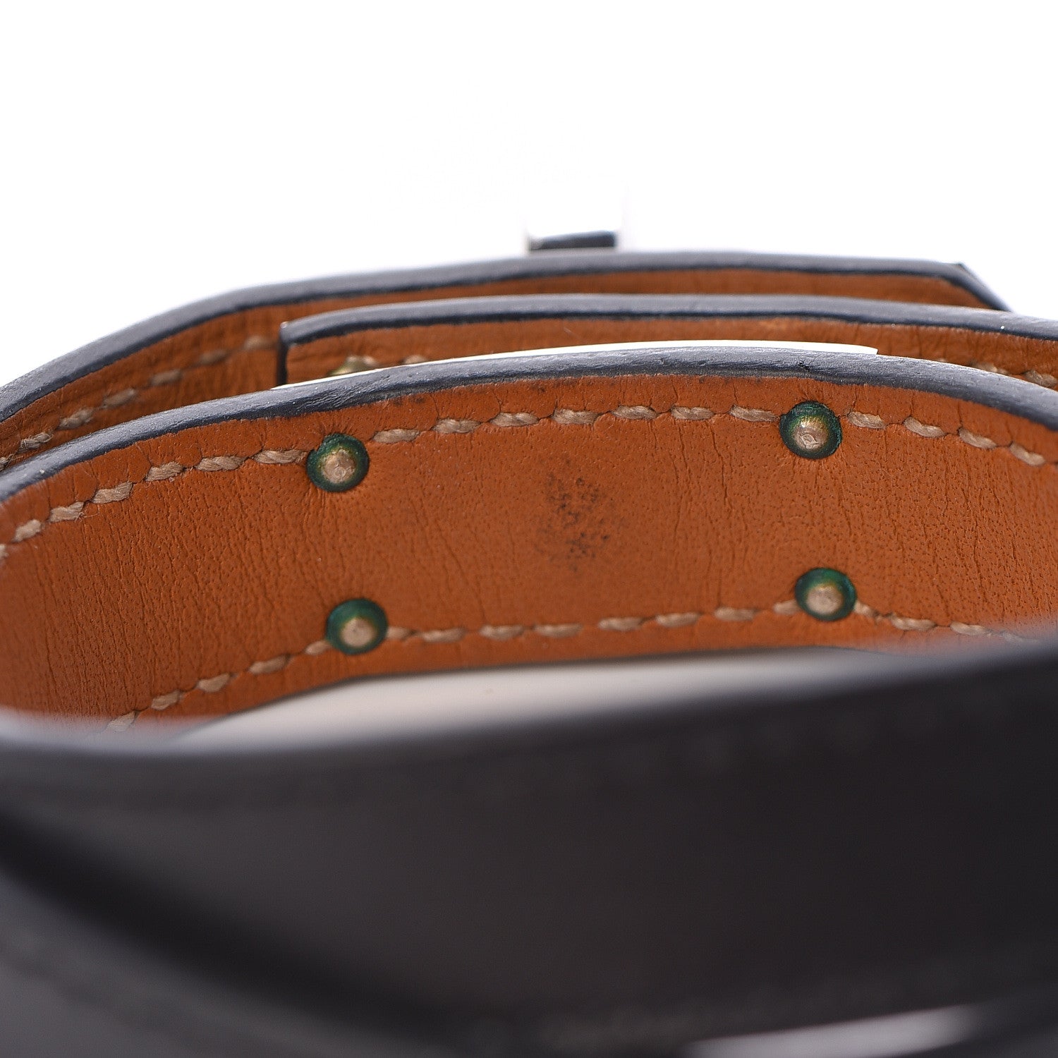 Hermes Swift Kelly Double Tour Bracelet S Black 6 of 8