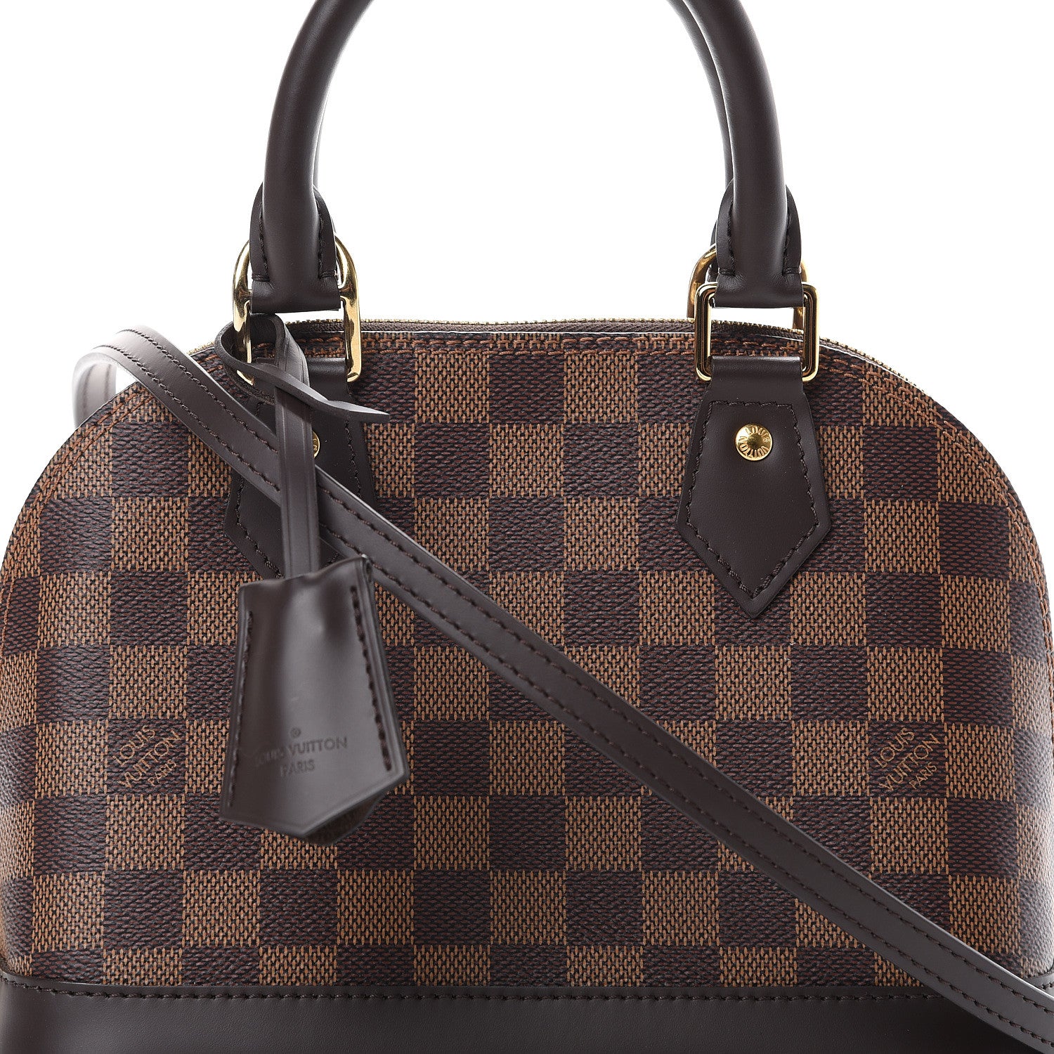 Louis Vuitton Damier Ebene Alma BB 7 of 10
