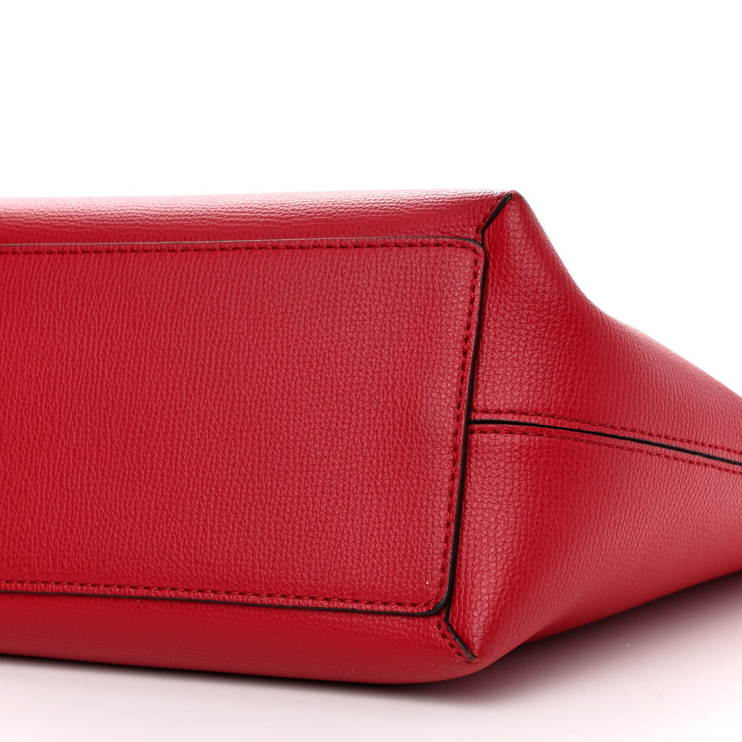 Haymarket Check Medium Reversible Tote Poppy Red