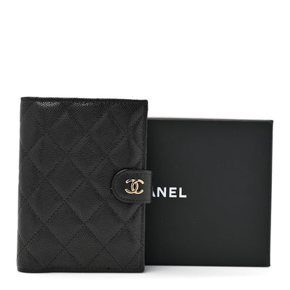 Chanel Caviar Quilted Passport Holder Black 9 of 9