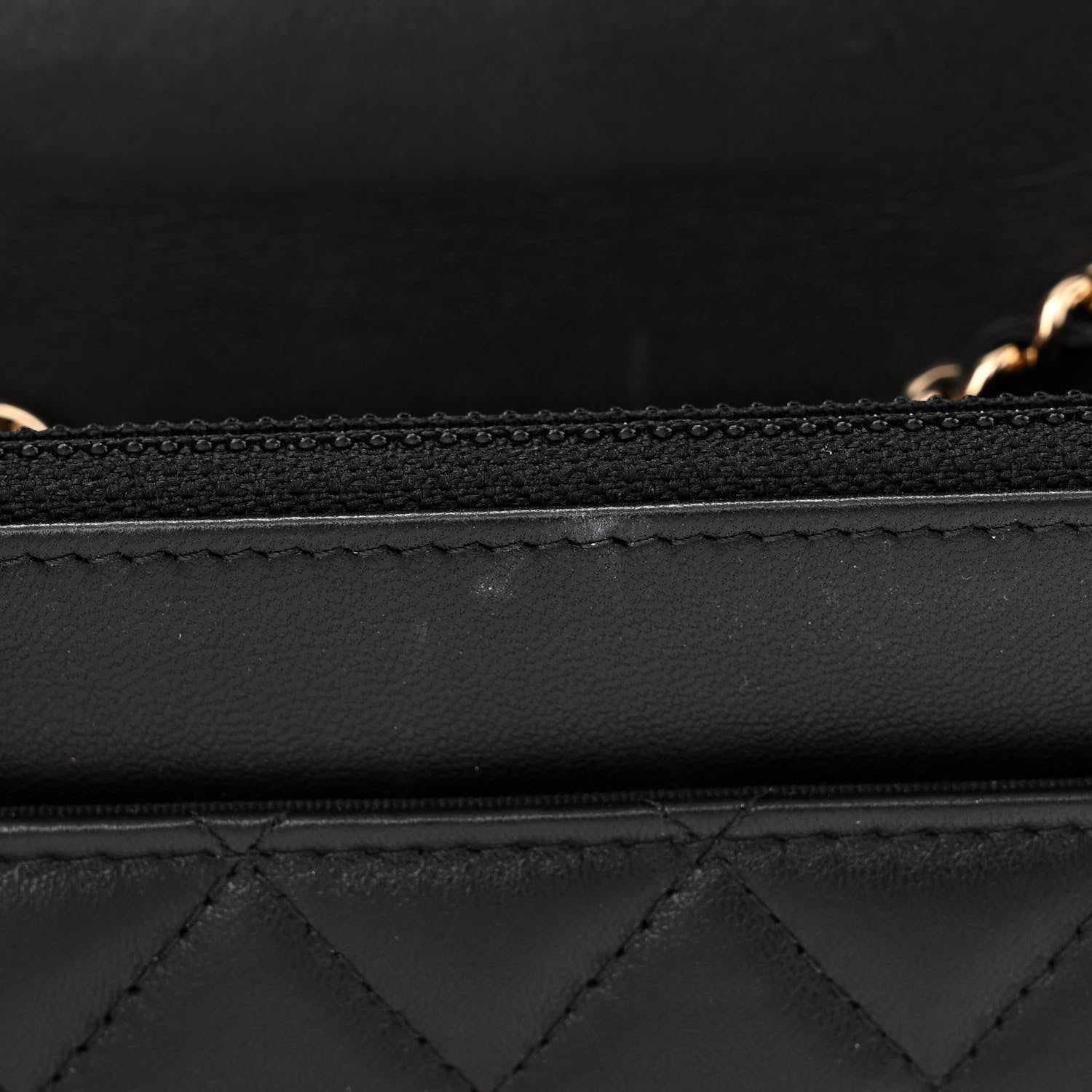 Chanel Lambskin Quilted Trendy CC Wallet On Chain WOC Black 13 of 15