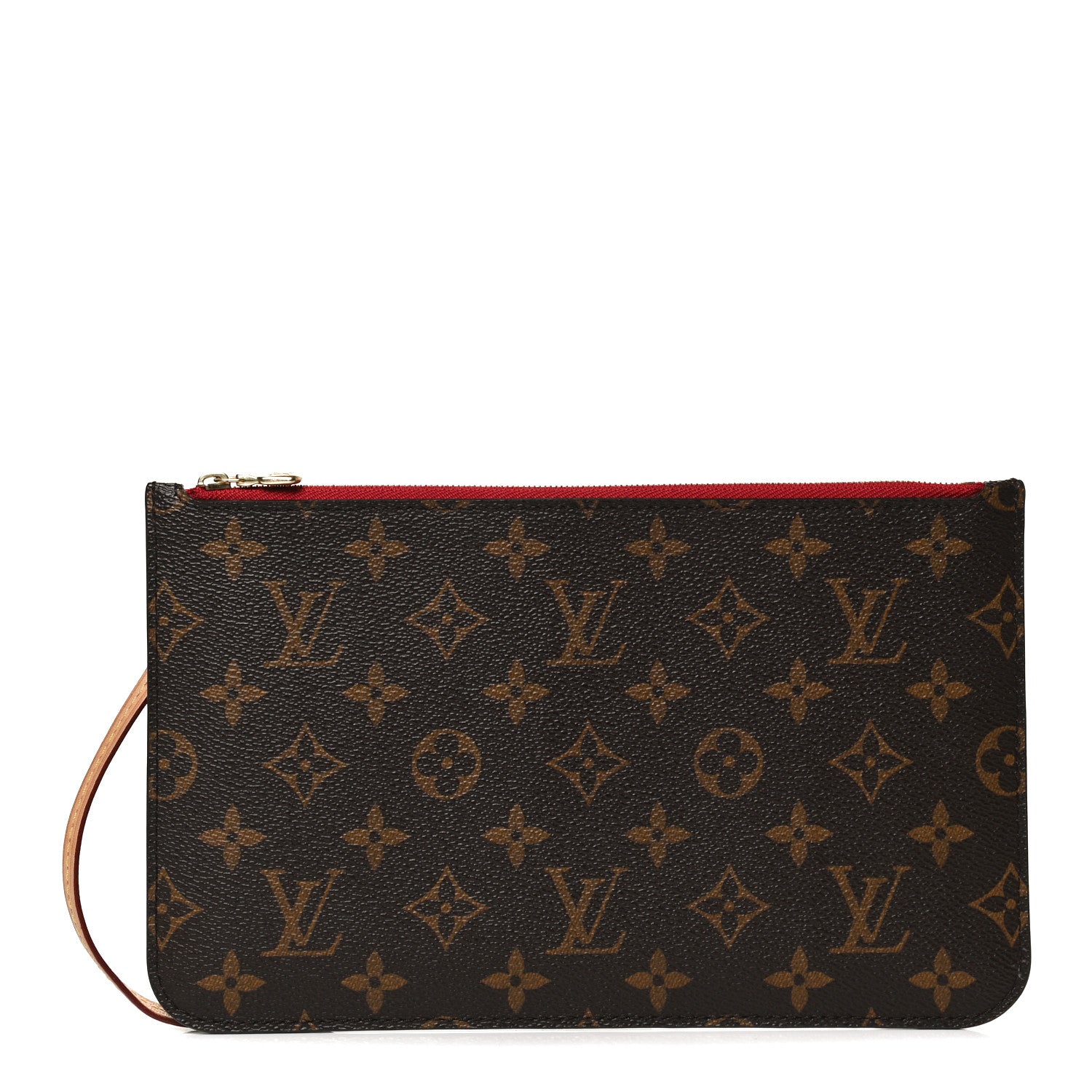Louis Vuitton Monogram Neverfull MM GM Pochette Cherry 1 of 9