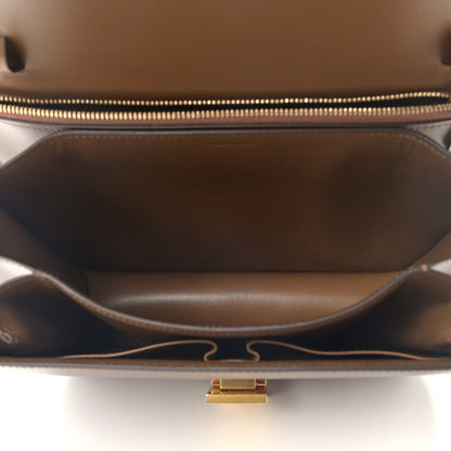 Celine Box Calfskin Medium Classic Box Flap Bag Camel 4 of 4