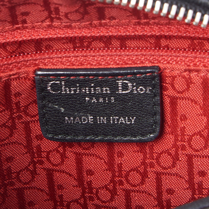 Christian Dior Lambskin Cannage Medium Lady Dior Black 8 of 8