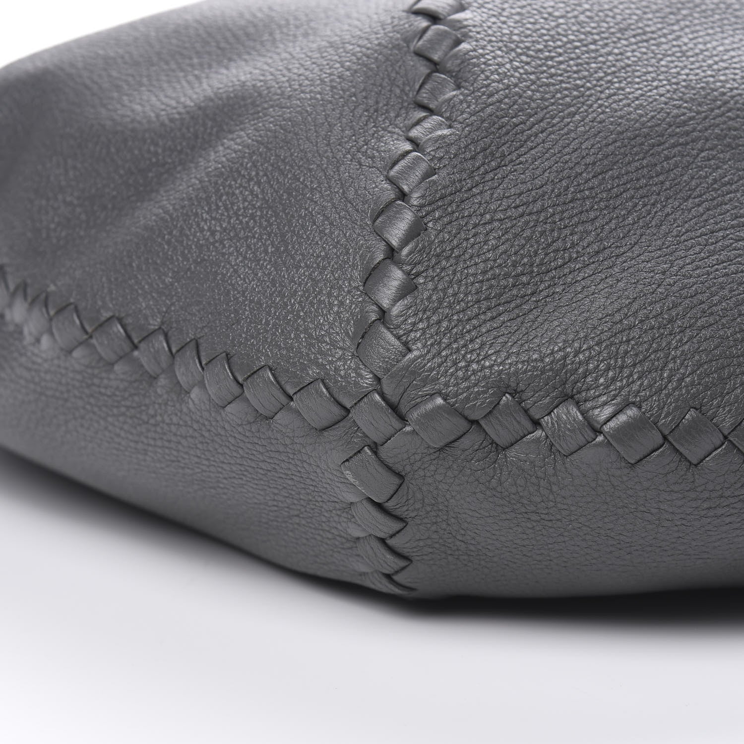 Bottega Veneta Cervo Deerskin Large Hobo Light Grey 9 of 12