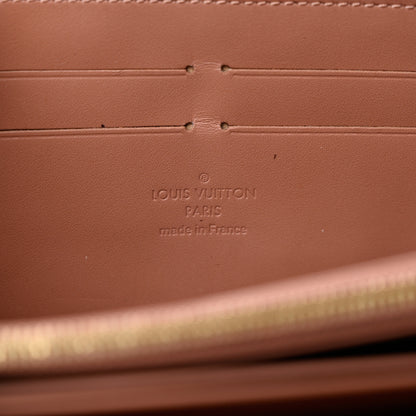Louis Vuitton Vernis Zippy Wallet Rose Velours 6 of 10