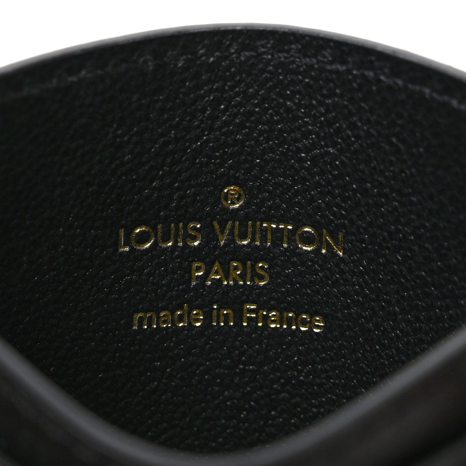 Louis Vuitton Empreinte Monogram LV Charms Card Holder Black 6 of 6