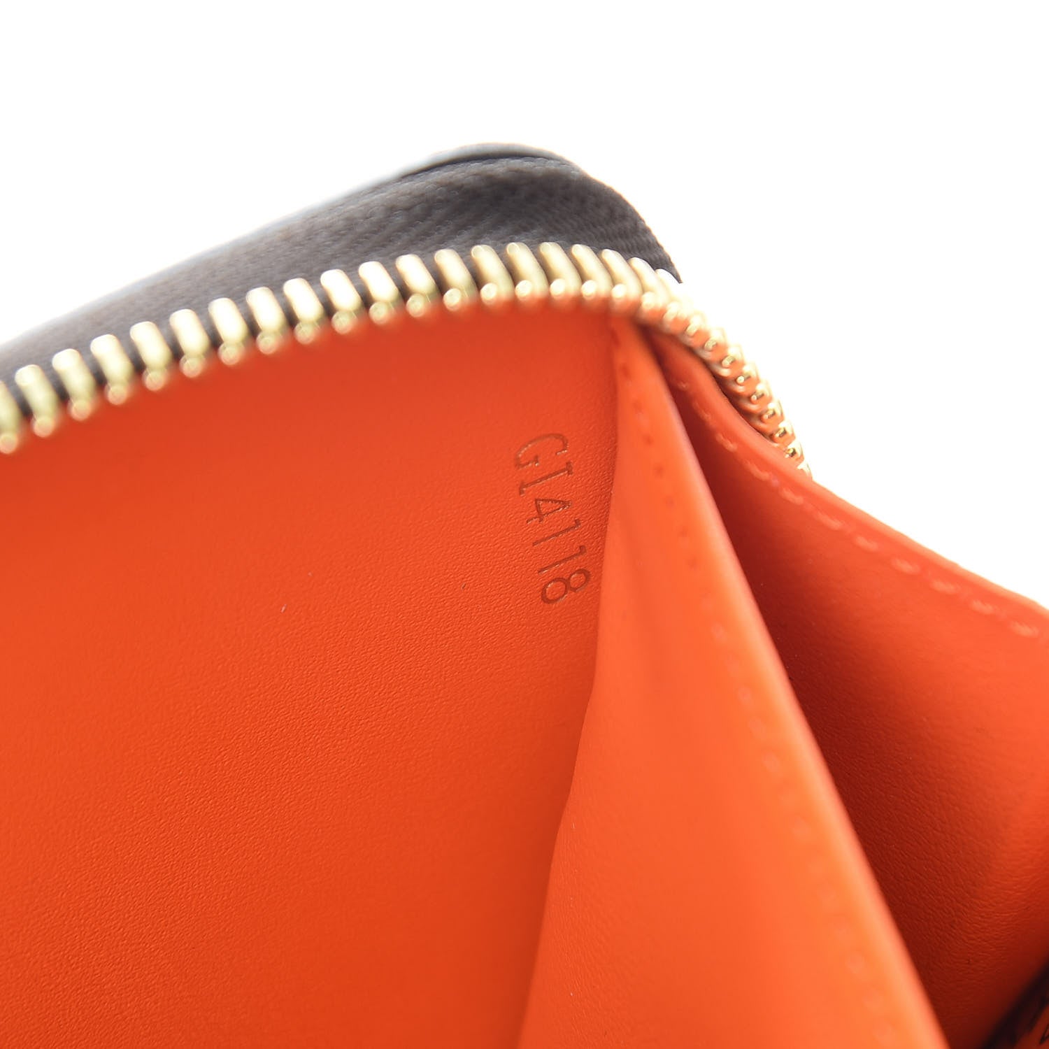 Louis Vuitton Catogram Zippy Wallet Marron 7 of 7