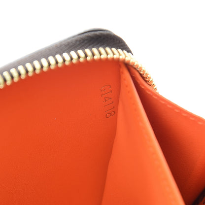 Louis Vuitton Catogram Zippy Wallet Marron 7 of 7