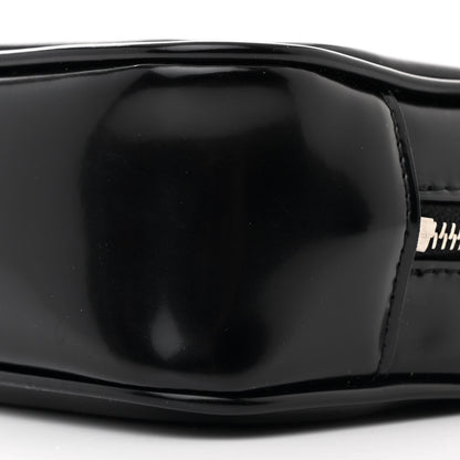 Saint Laurent Shiny Calfskin Monogram Mini Lou Camera Bag Black 10 of 11