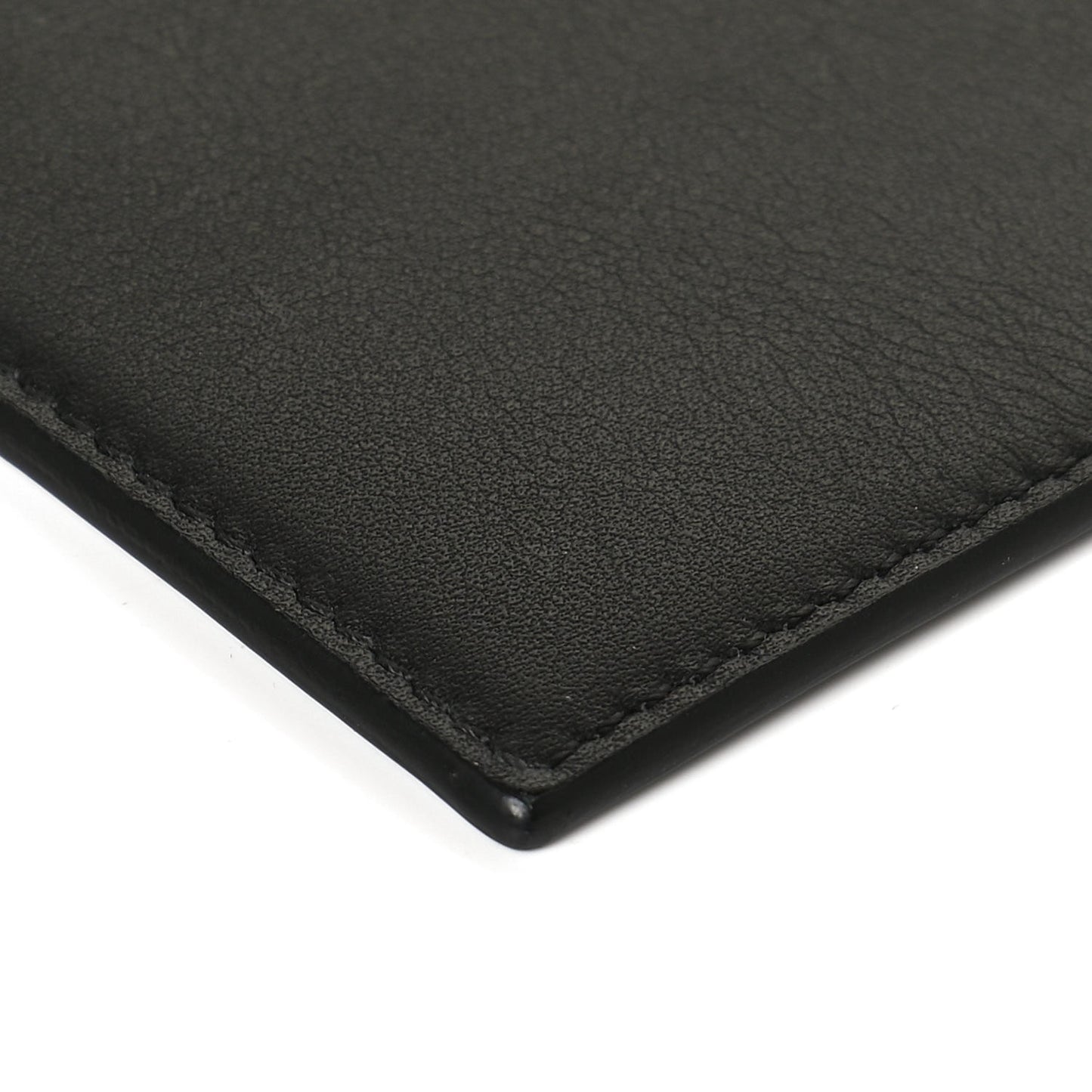 Calfskin Phone Pouch Crossbody Black