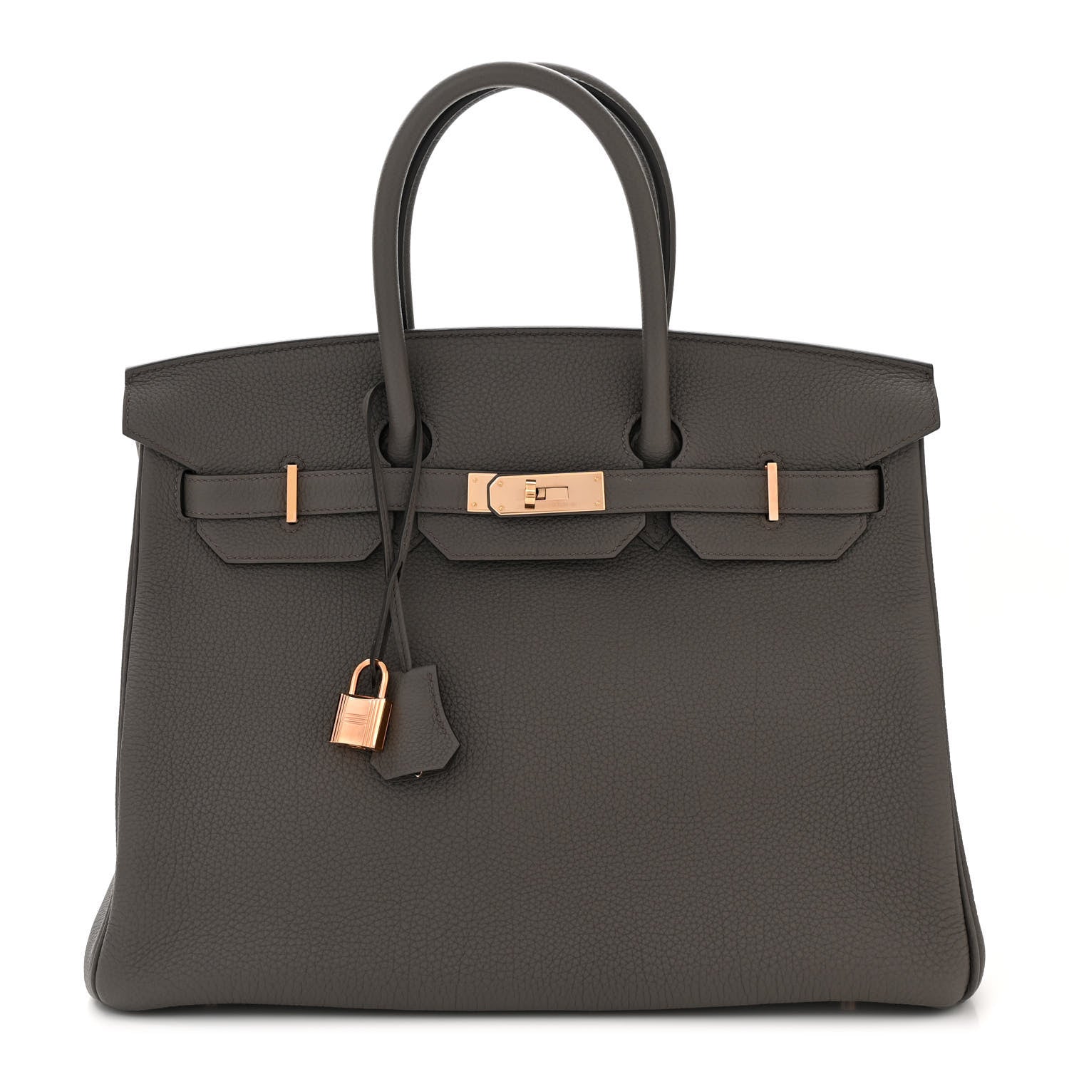 Hermes Togo Birkin 35 Etain 1 of 12