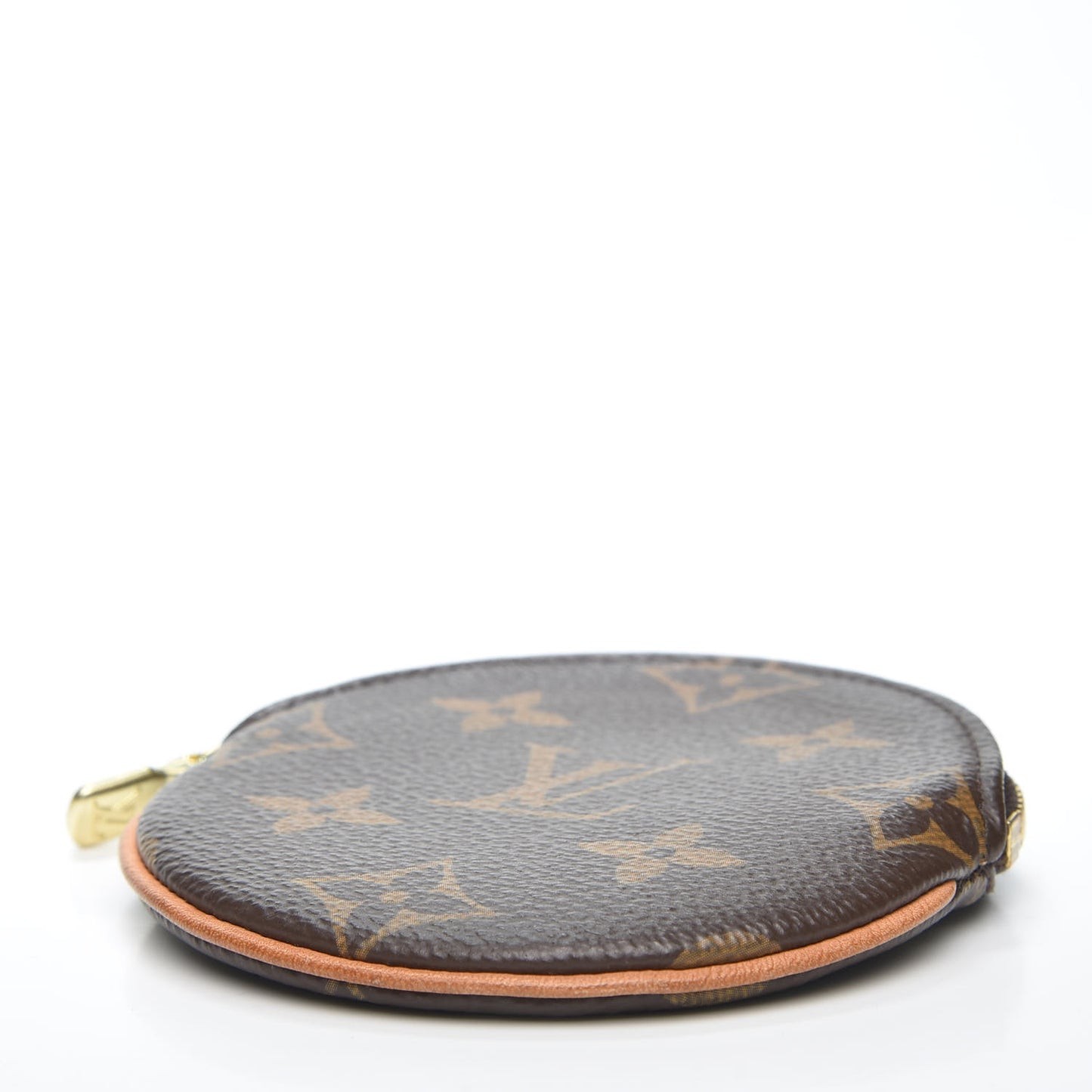 Monogram Round Coin Purse
