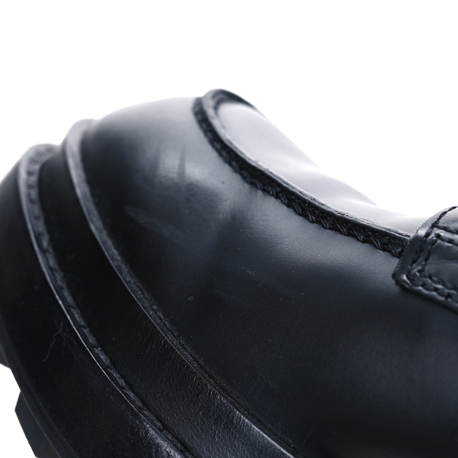 Hermes Glossed Calfskin First 38.5 Oxford Black 13 of 13