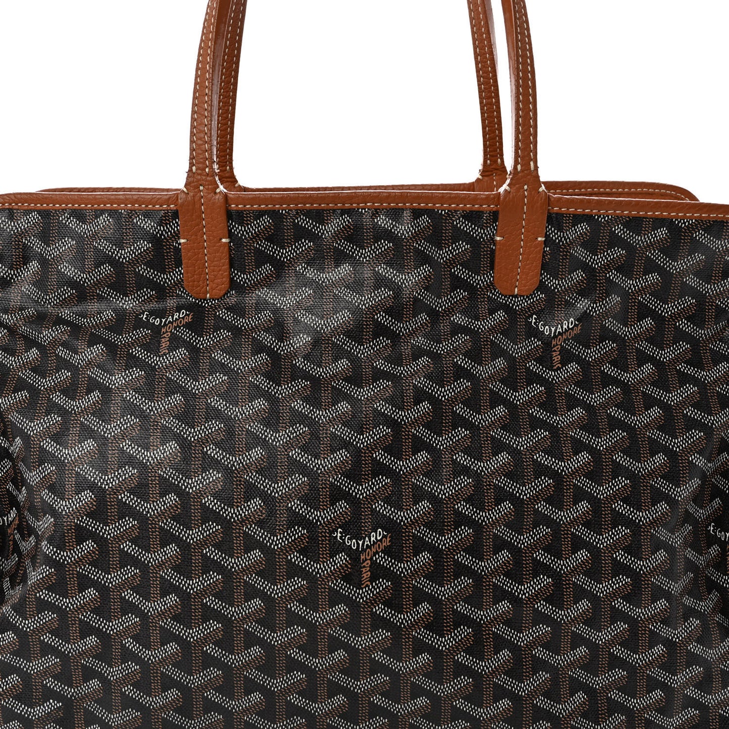 Goyardine Sac Hardy Pet Carrier PM Black Gold