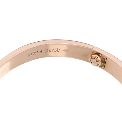 Cartier 18K Pink Gold LOVE Bracelet 16 8 of 9