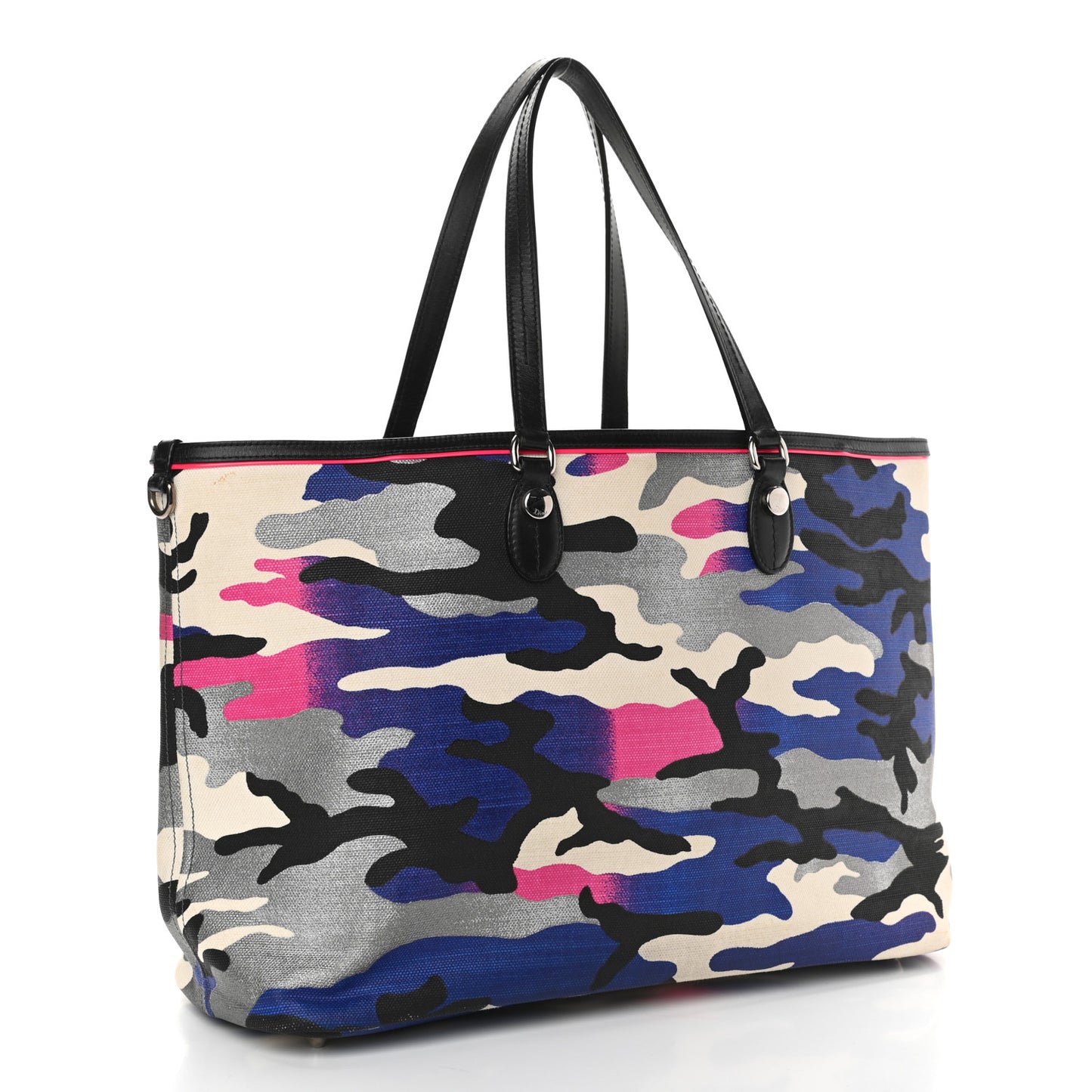 Canvas Large Camouflage Anselm Reyle Tote