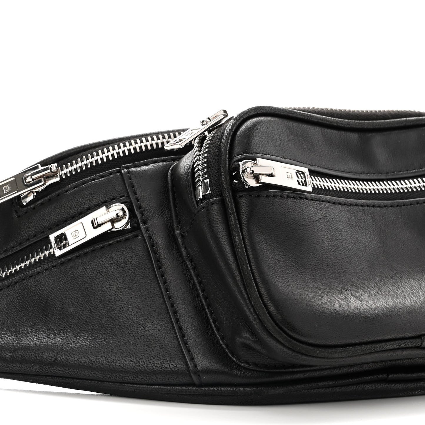 Lambskin Attica Belt Bag Black