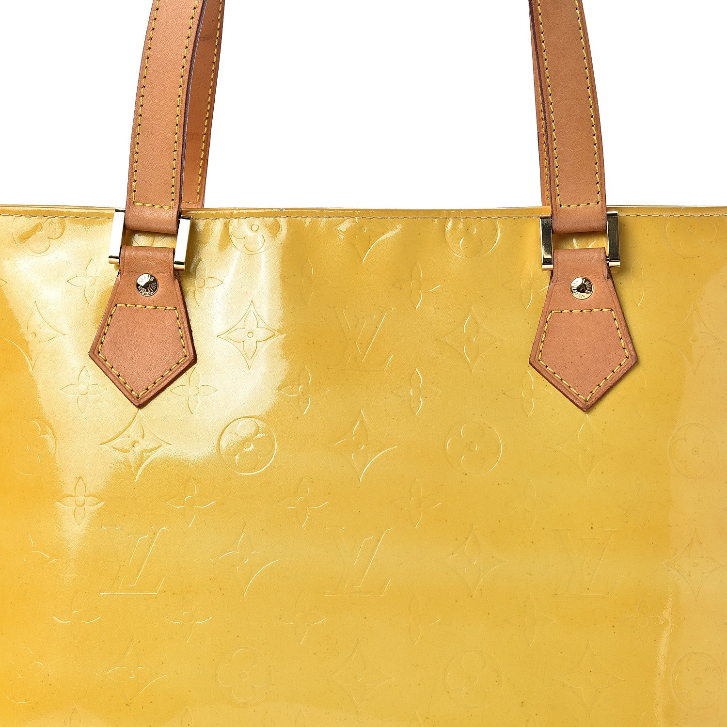 Louis Vuitton Vernis Houston Lime 7 of 22