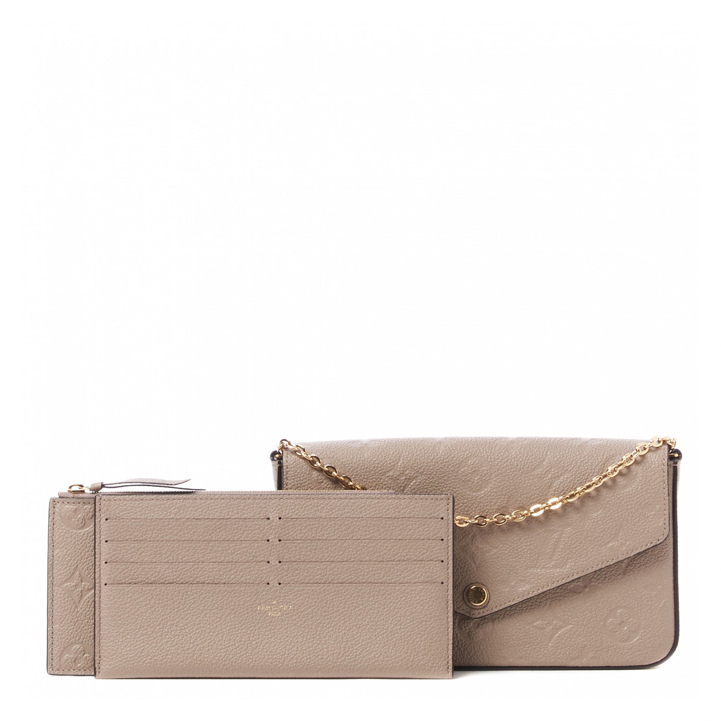 Empreinte Pochette Felicie Chain Wallet Tourterelle