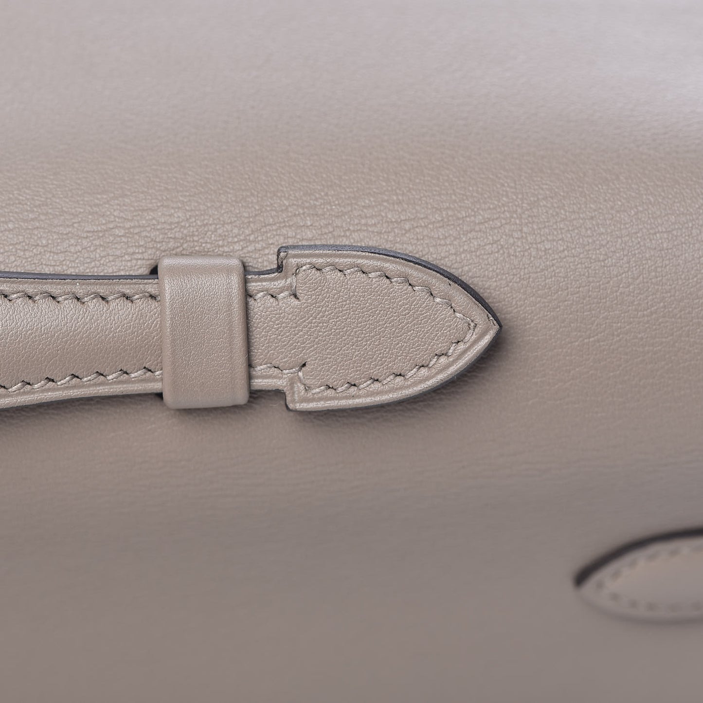 Swift Kelly Cut Clutch Pochette Gris Asphalt