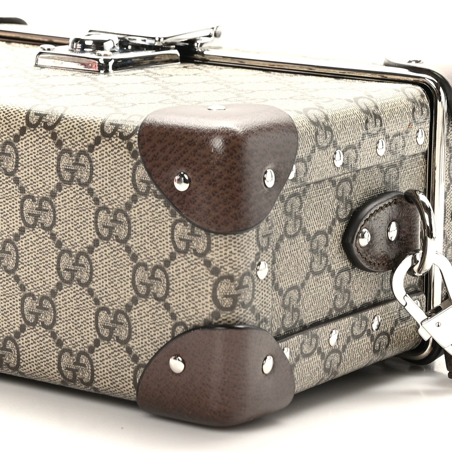 Gucci GG Supreme Monogram Globe-Trotter Beauty Case Brown 9 of 9
