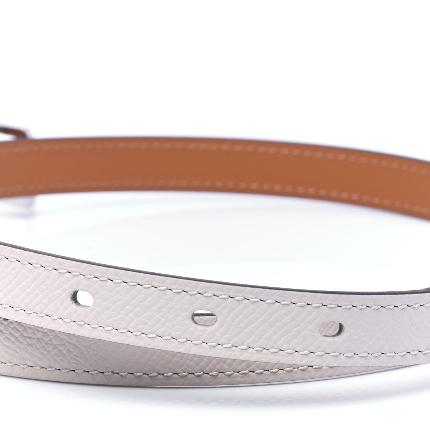 Hermes Epsom 15mm Pop H Belt 70 Craie 3 of 4