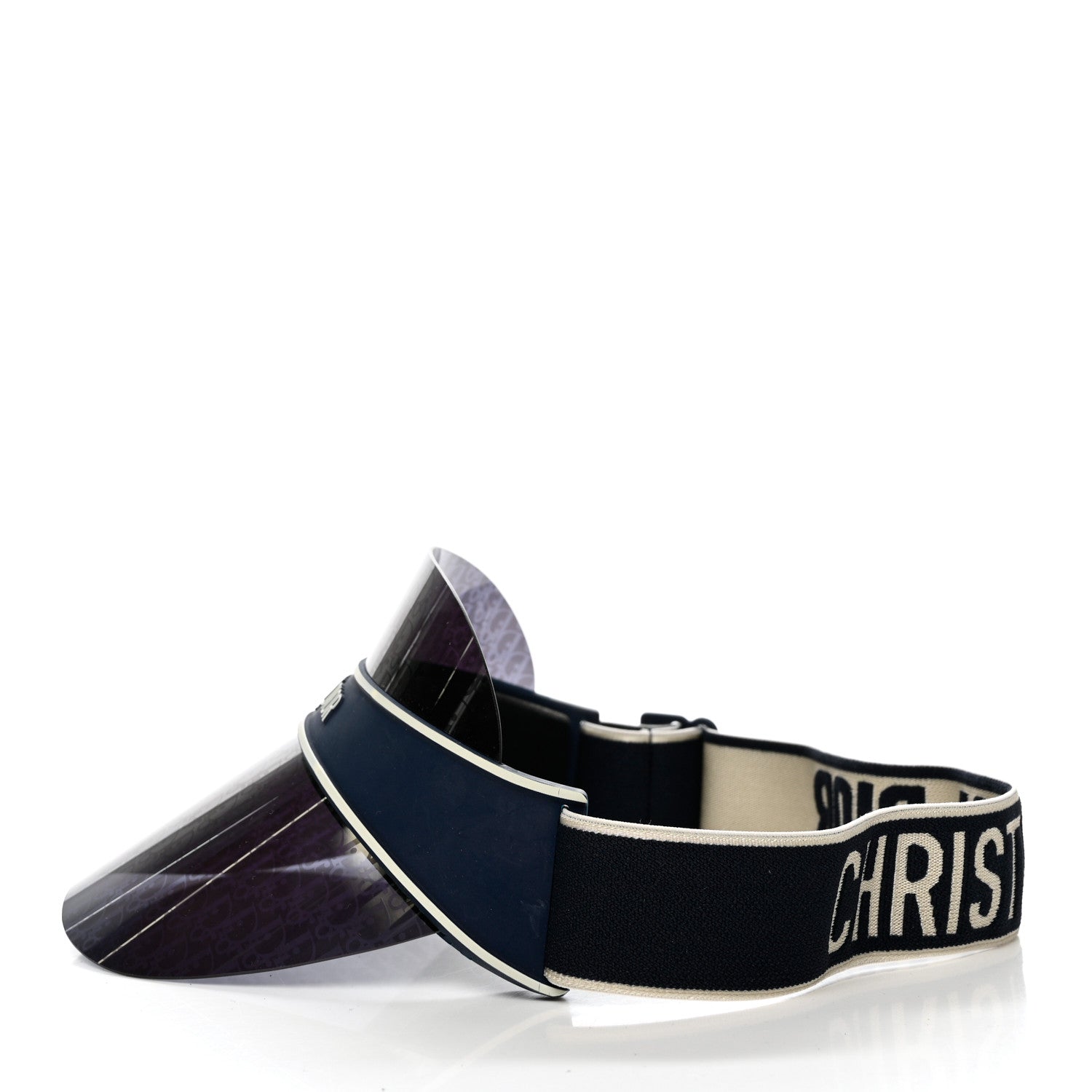 Christian Dior Oblique DiorClub V1U Sun Visor Blue 5 of 8