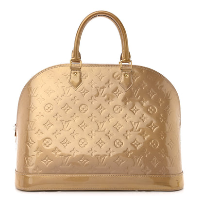 Louis Vuitton Vernis Alma GM Beige Poudre 1 of 12