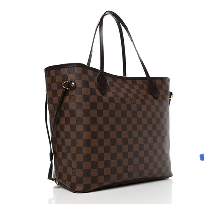 Louis Vuitton Damier Ebene Neo Neverfull MM Rose Ballerine 2 of 4