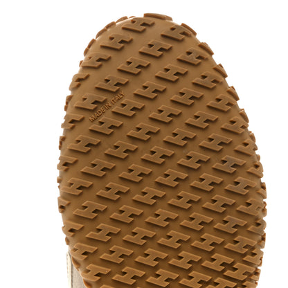 Hermes Suede Goatskin Jet Sneakers 37 Beige Esquisse Glaise 8 of 11