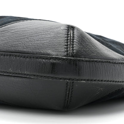 Gucci Monogram Web Hasler Hobo Black 8 of 13