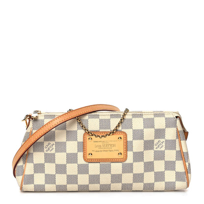 Louis Vuitton Damier Azur Eva Clutch 1 of 10