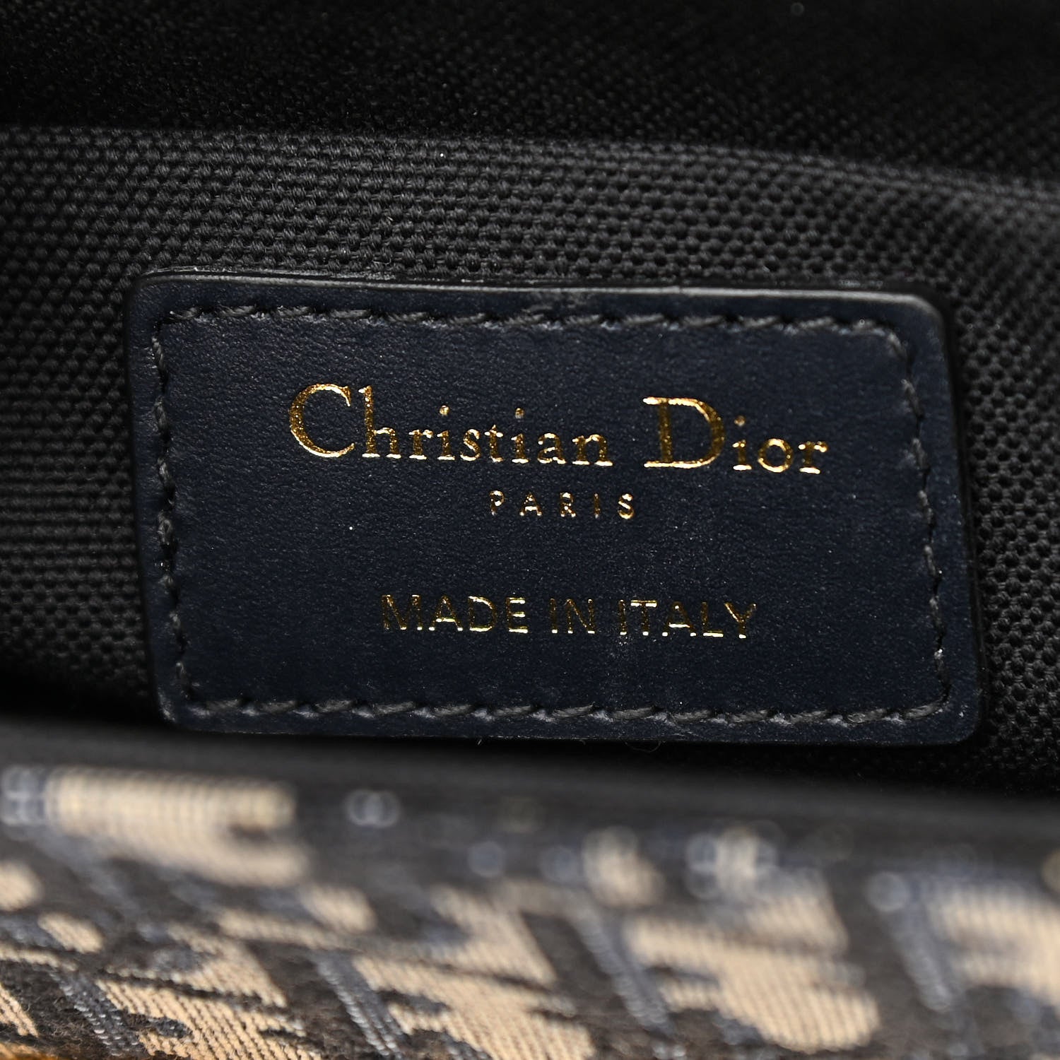 Christian Dior Oblique 30 Montaigne Box Bag Blue 6 of 11