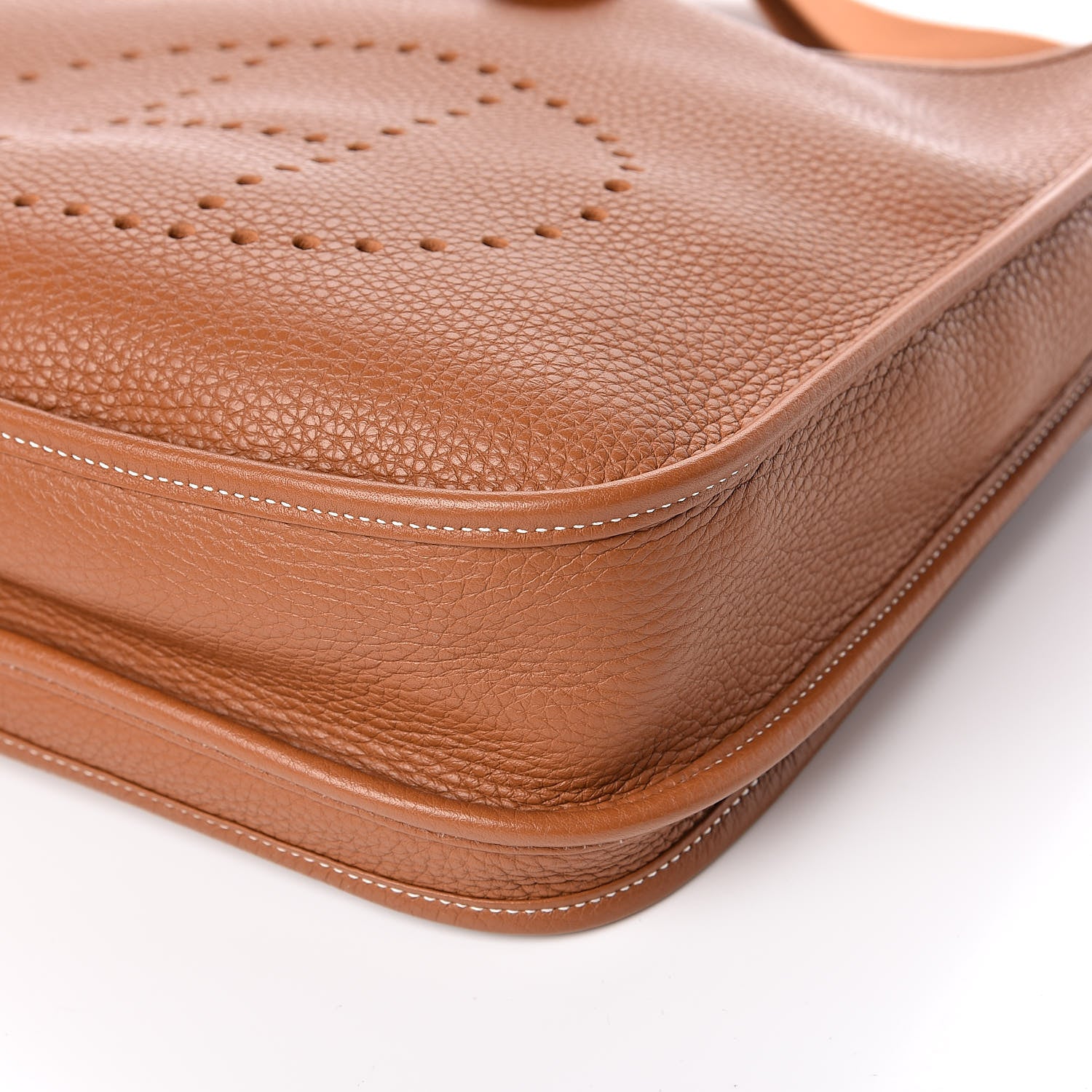 Hermes Taurillon Clemence Evelyne III PM Gold 9 of 11
