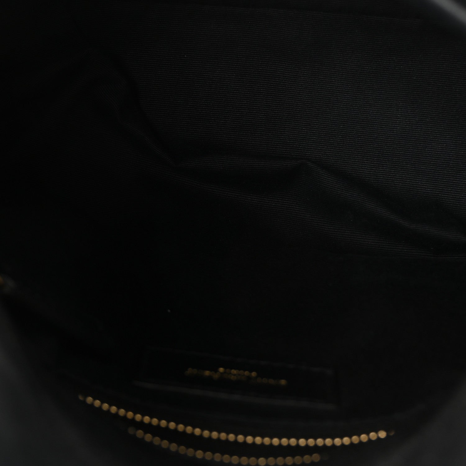 Saint Laurent Lambskin Quilted Small Loulou Puffer Monogram Chain Satchel Black 9 of 17