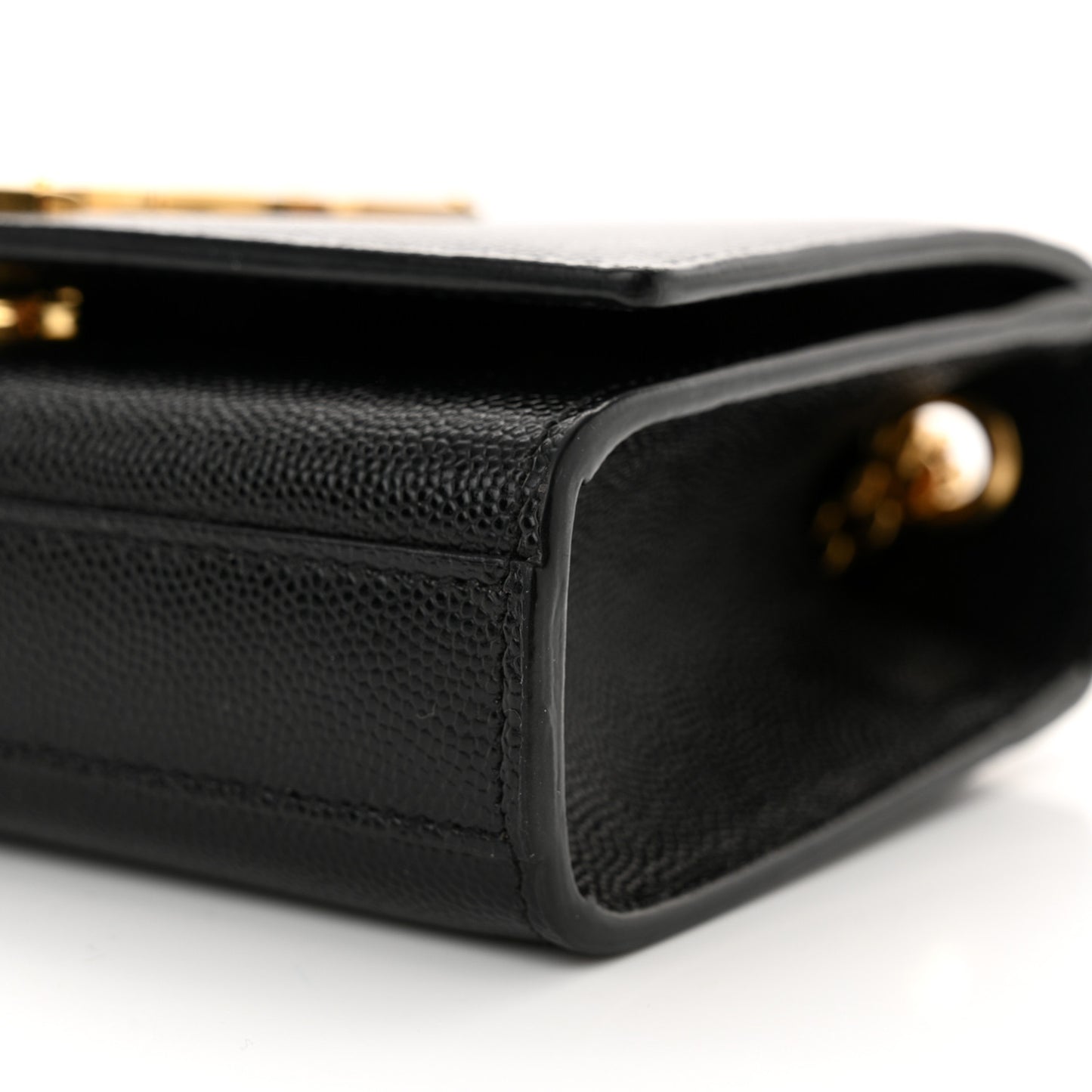 Grain De Poudre Small Monogram Kate Satchel Black