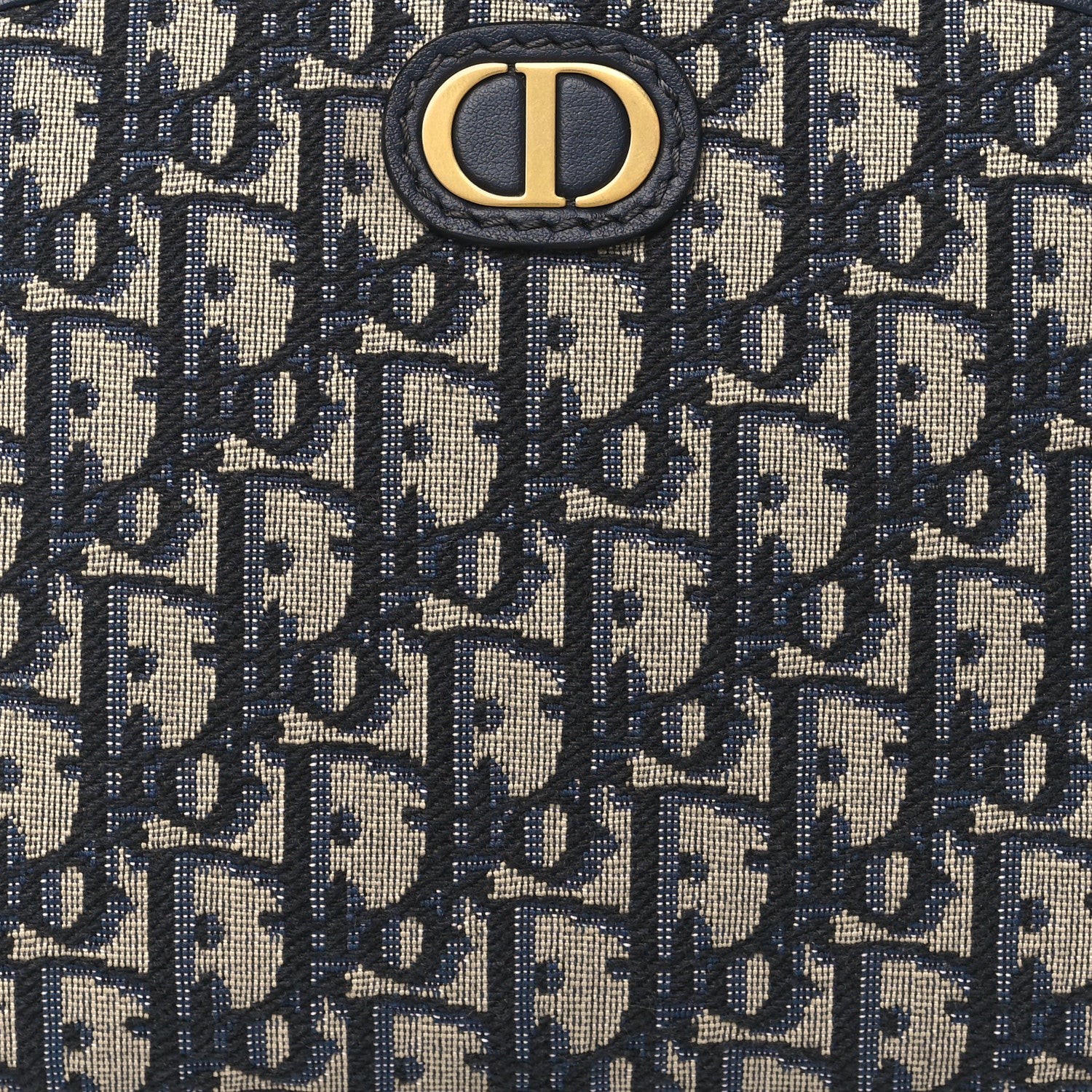 Christian Dior Oblique Montaigne 30 Pouch Blue 8 of 10