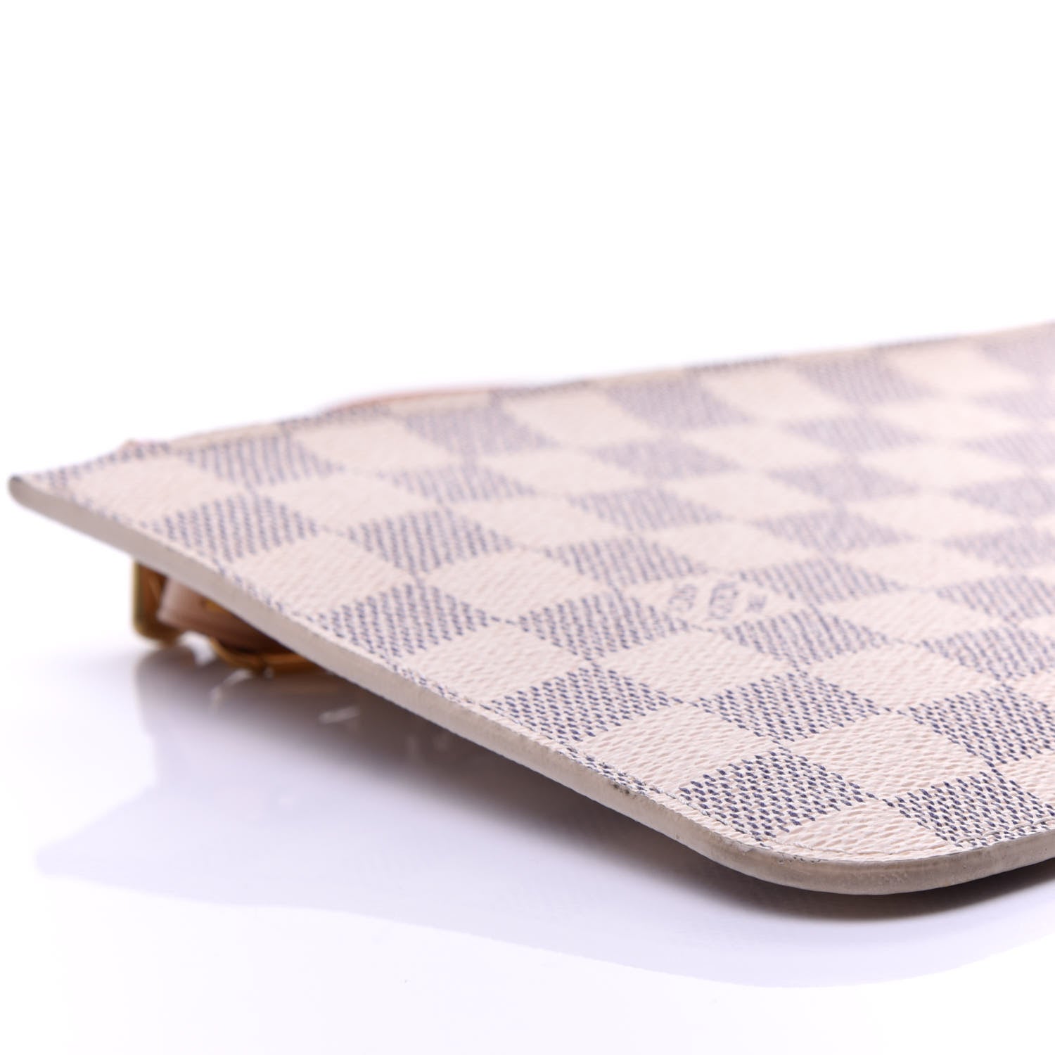Louis Vuitton Damier Azur Neverfull MM GM Pochette Rose Ballerine 6 of 11
