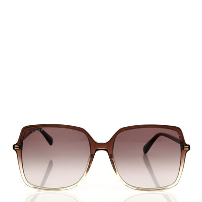 Gucci Acetate  Oversized Square GG0544S Sunglasses Brown 2 of 8