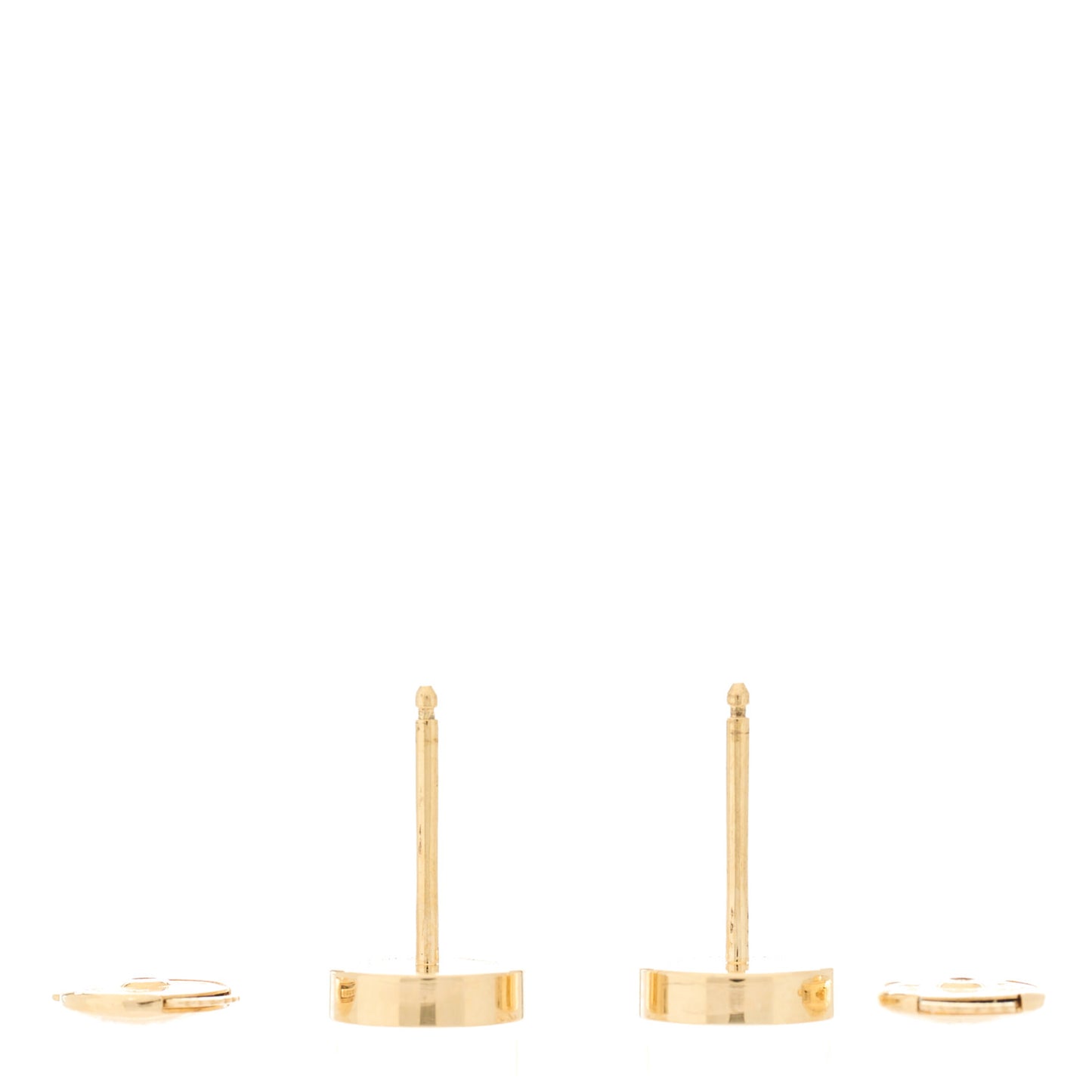 18K Yellow Gold LOVE Earrings