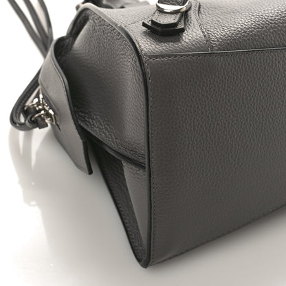 Balenciaga Grained Calfskin Neo Classic Silver Hardware S City Dark Grey 7 of 11