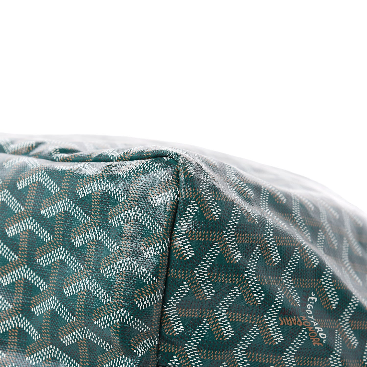 Goyard Goyardine Saint Louis GM Green 11 of 16