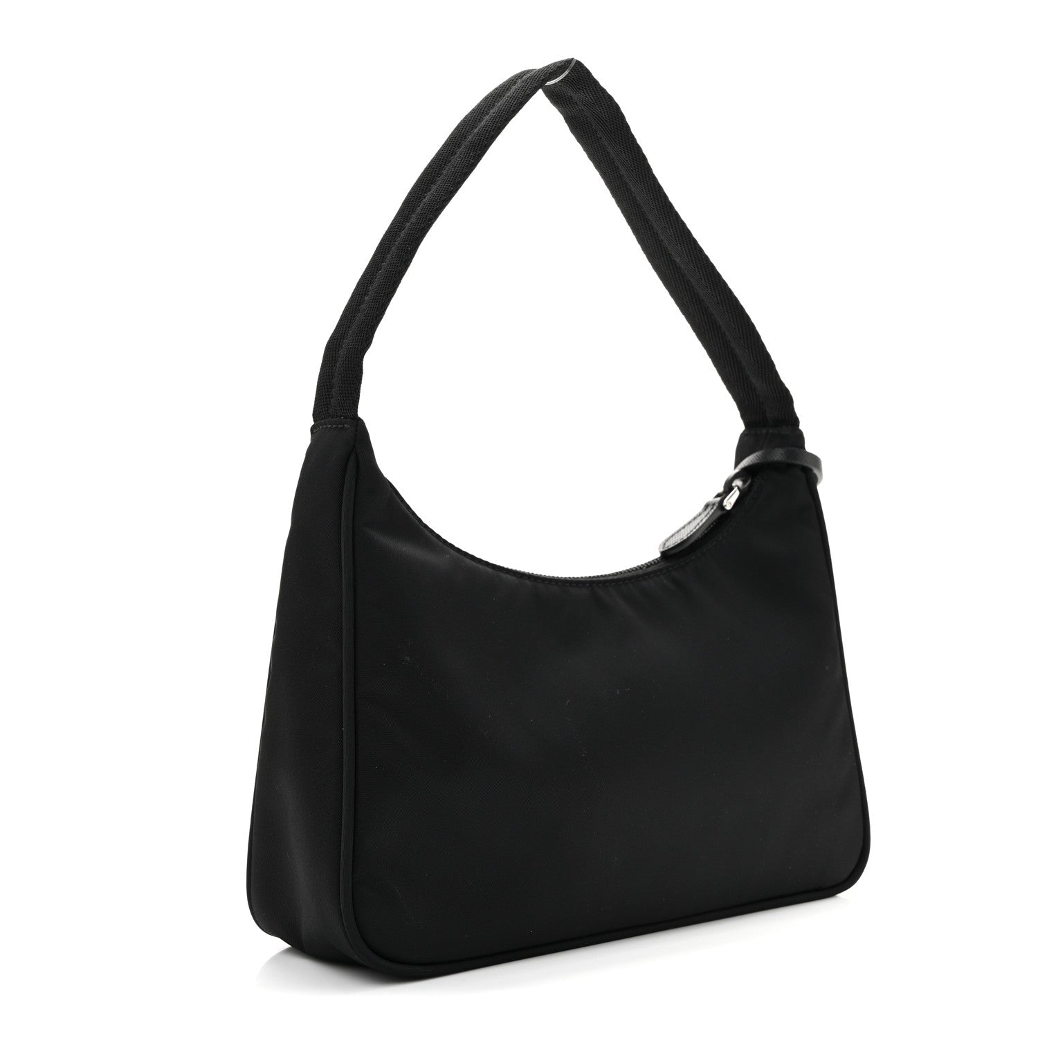 Prada Tessuto Nylon Mini Re-Edition 2000 Bag Black 3 of 11