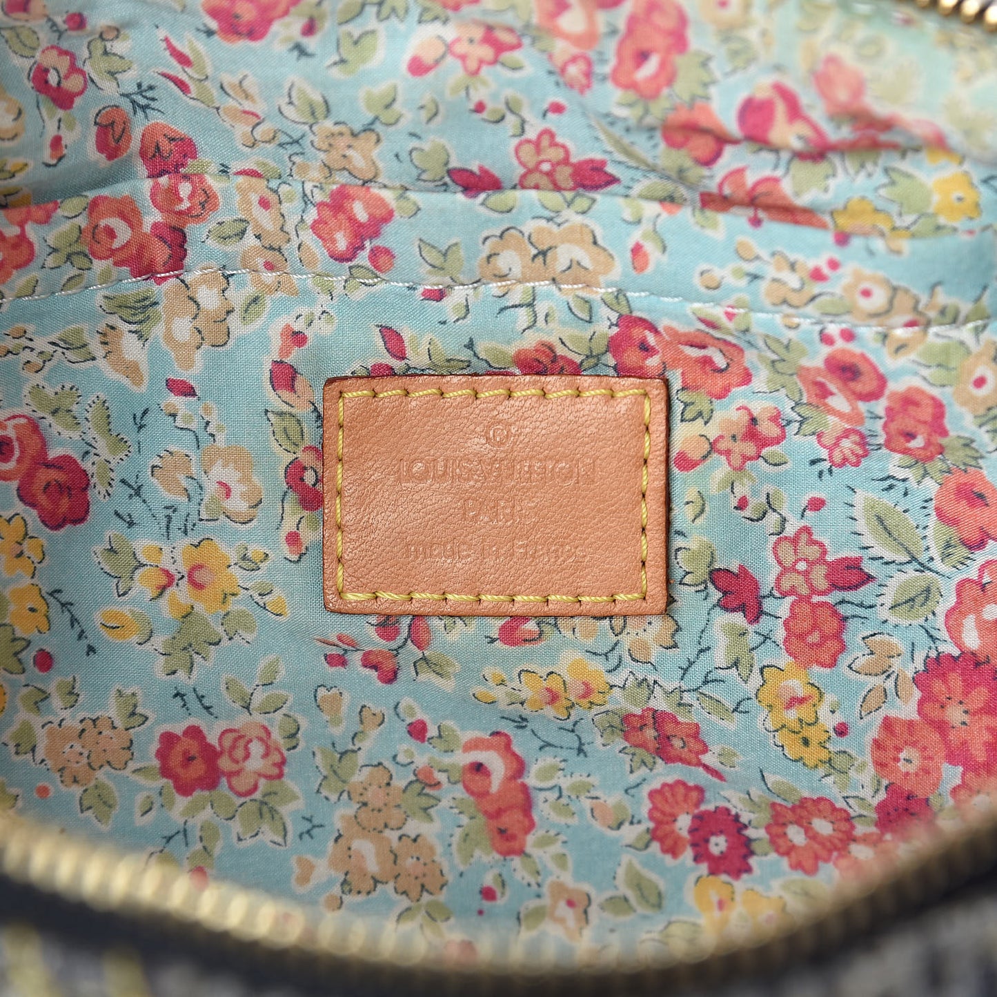 Denim Patchwork Pouchy Grey