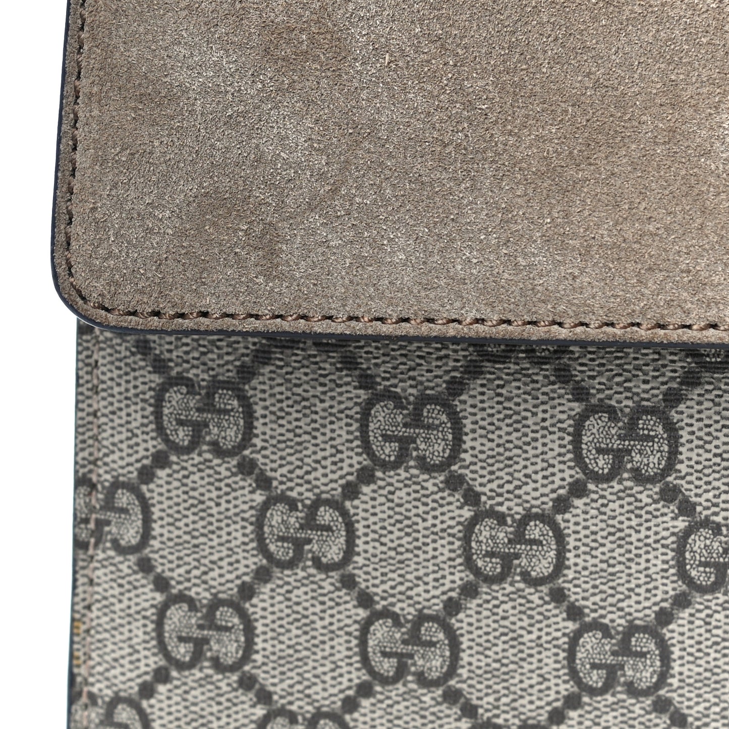 GG Supreme Monogram Small Dionysus Shoulder Bag Taupe