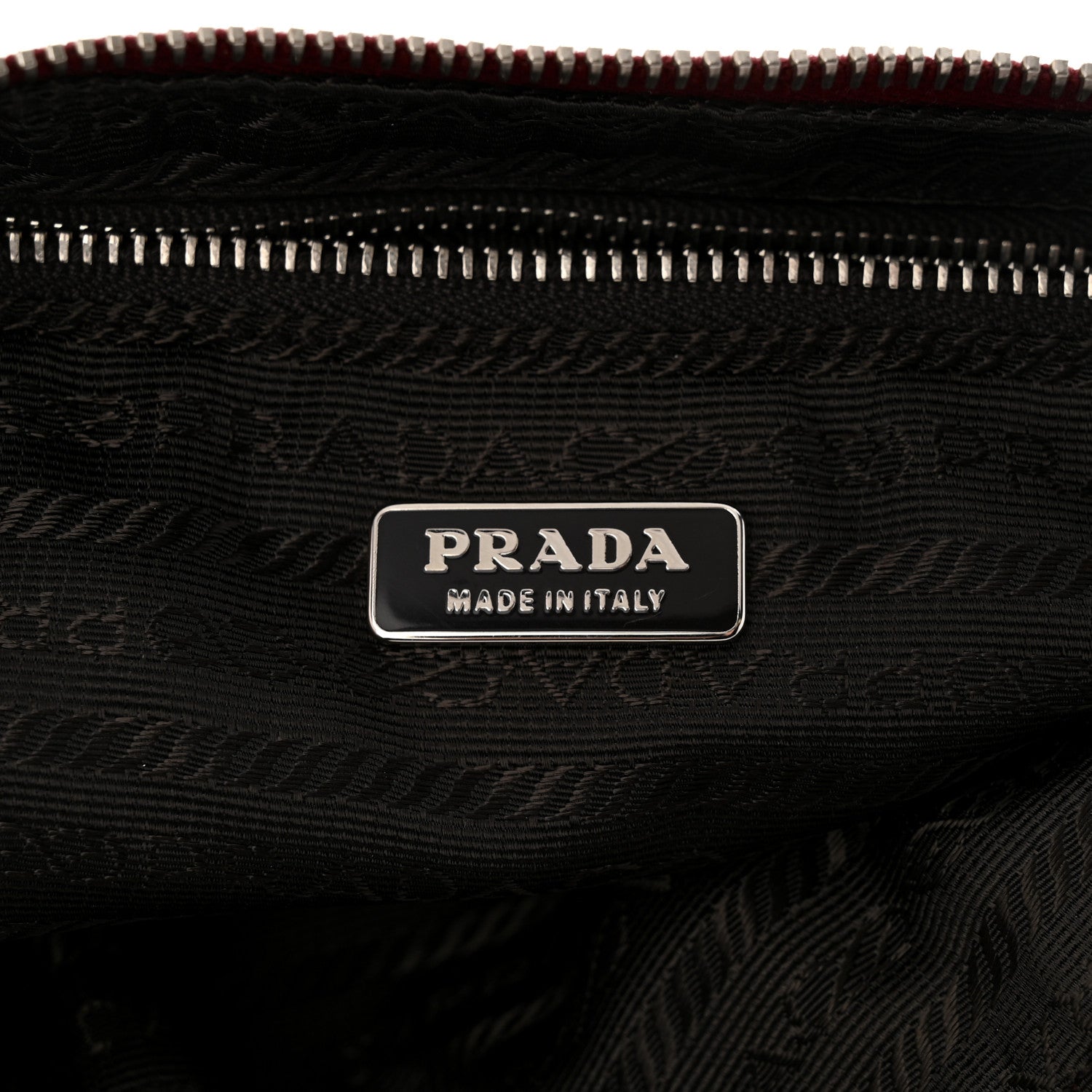 Prada Tessuto Nylon Small Shoulder Bag Red 6 of 13