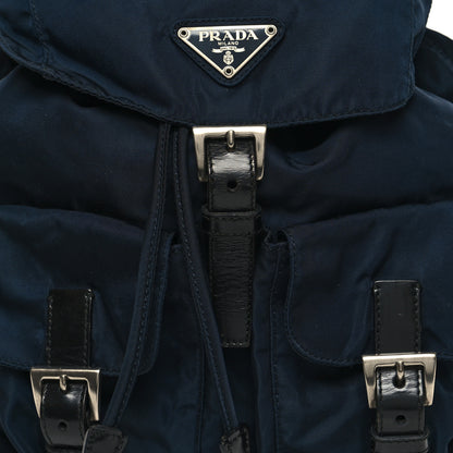 Prada Nylon Vela Small Backpack Navy 7 of 9