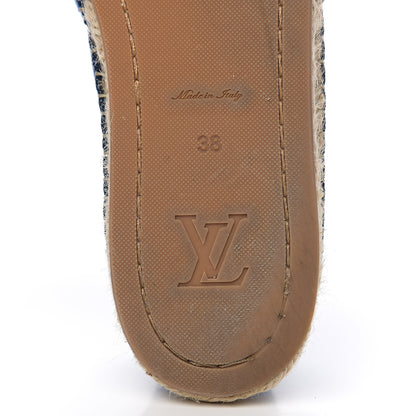 Louis Vuitton Denim Croisiere Espadrille 38 Marine 9 of 11