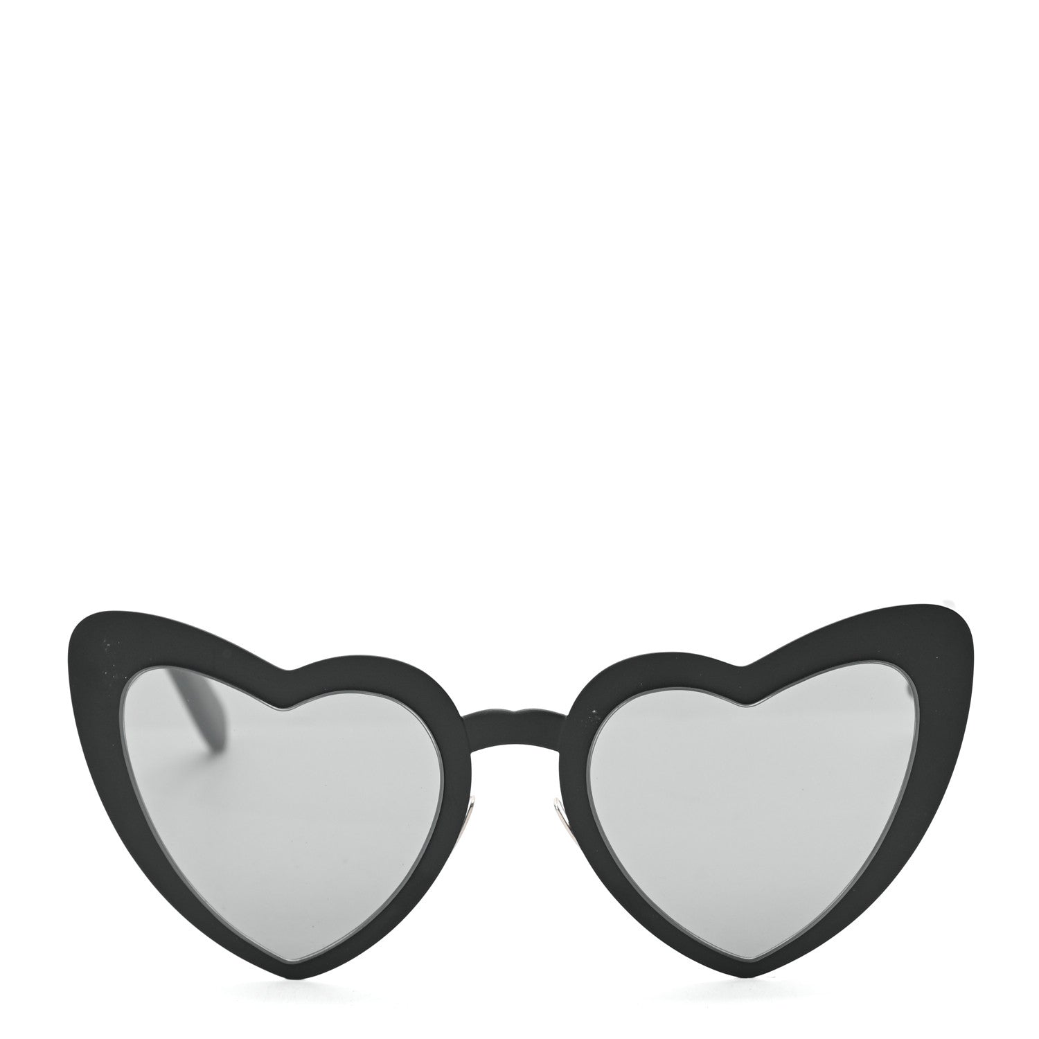 Saint Laurent Acetate Heart Frame Loulou SL196 Sunglasses Black 2 of 6